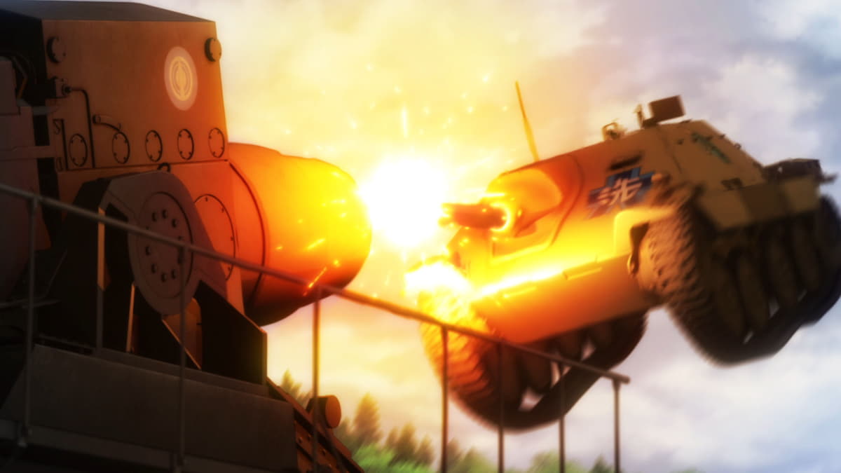 従来の場面写真<br><span class="fnt-70">(C)GIRLS und PANZER Film Projekt</span>
