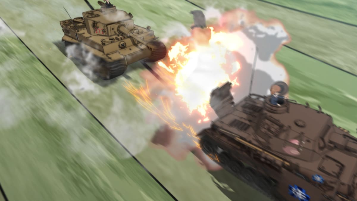 従来の場面写真<br><span class="fnt-70">(C)GIRLS und PANZER Film Projekt</span>