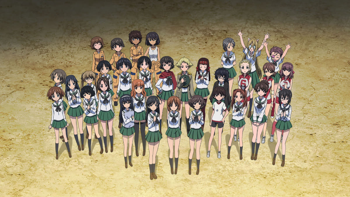 4K HDR版のイメージ<br><span class="fnt-70">(C)GIRLS und PANZER Film Projekt</span>