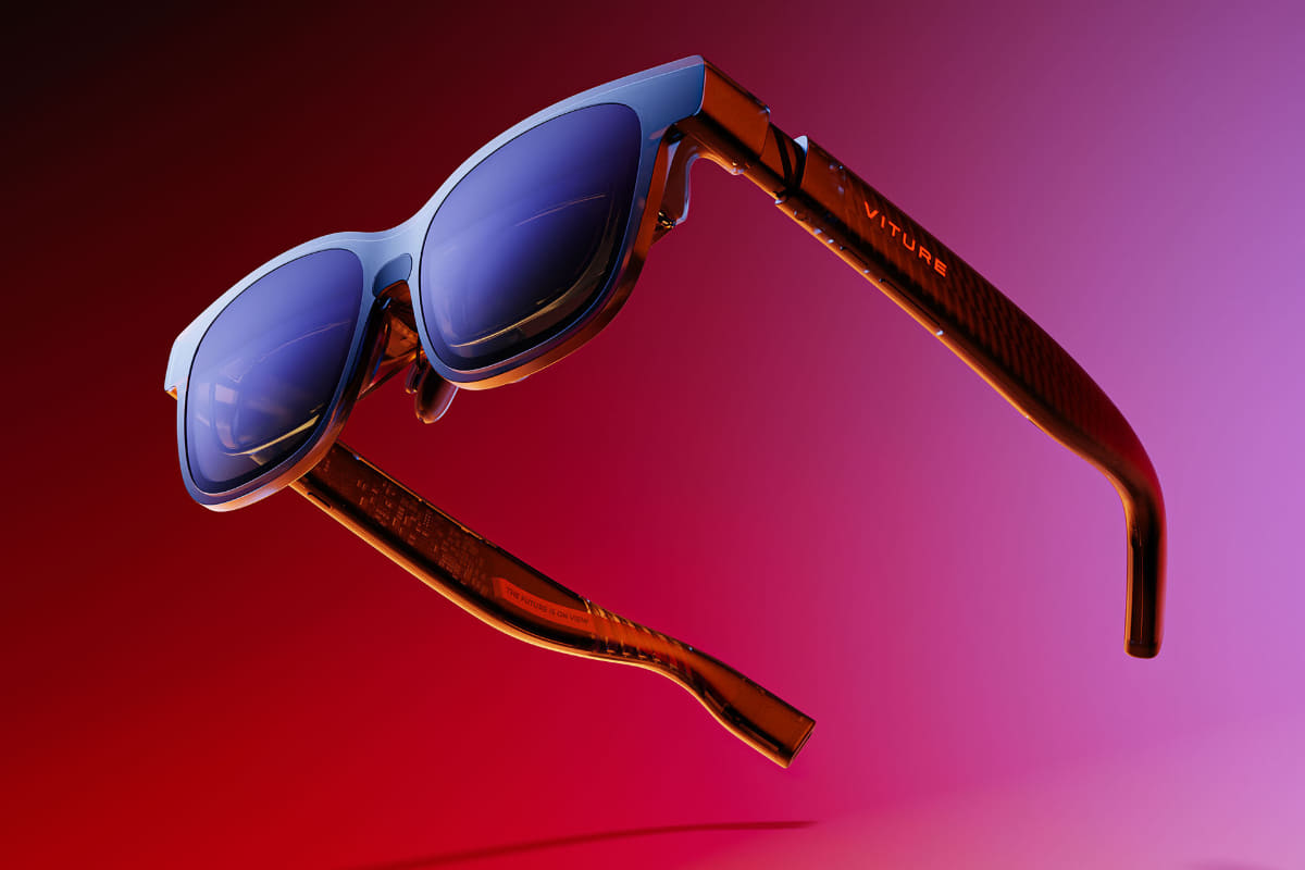 VITURE Luma Ultra XR グラス。価格は89,880円。下位モデルに64,880円の「VITURE Luma XR グラス」もある