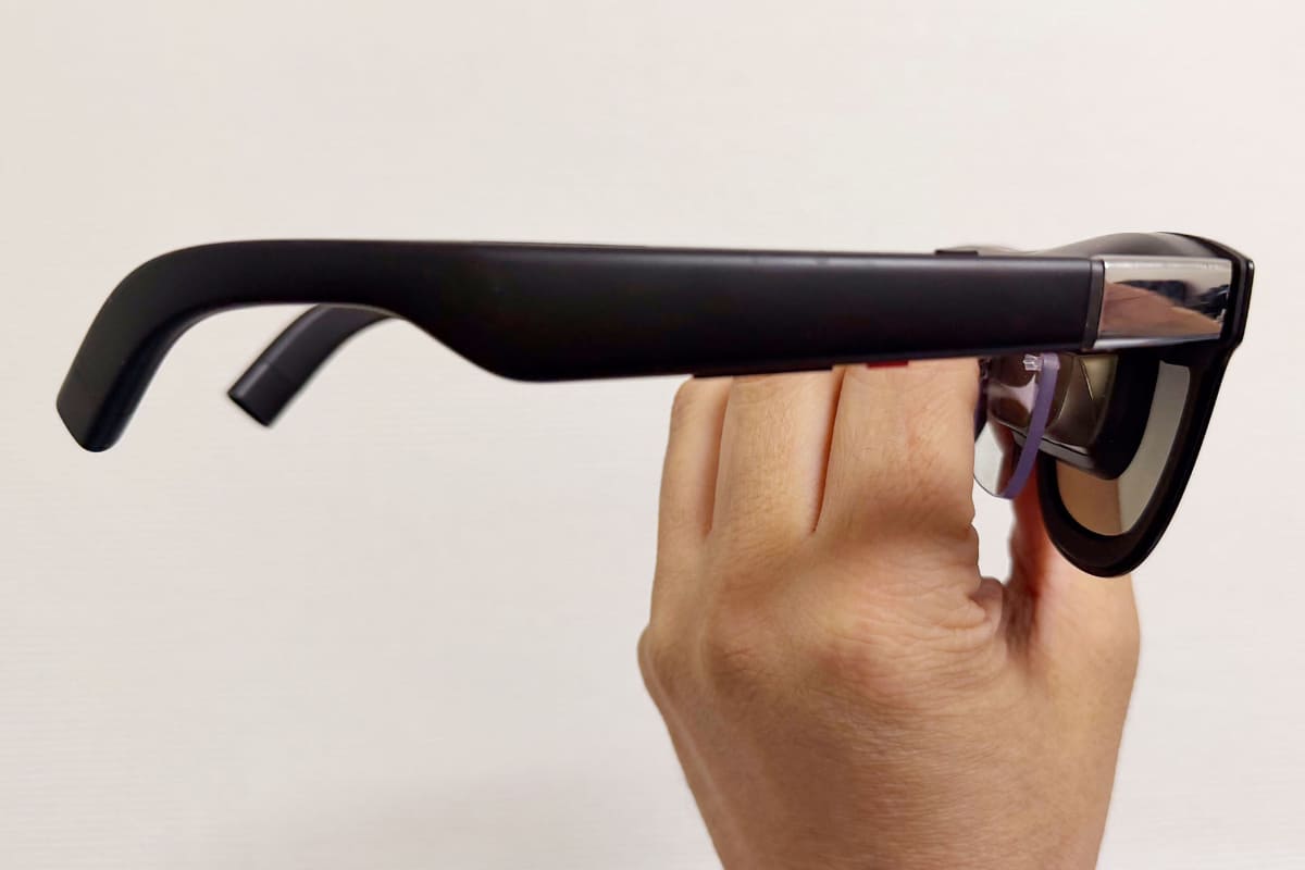 XREAL One Proもソリッドな仕上げ