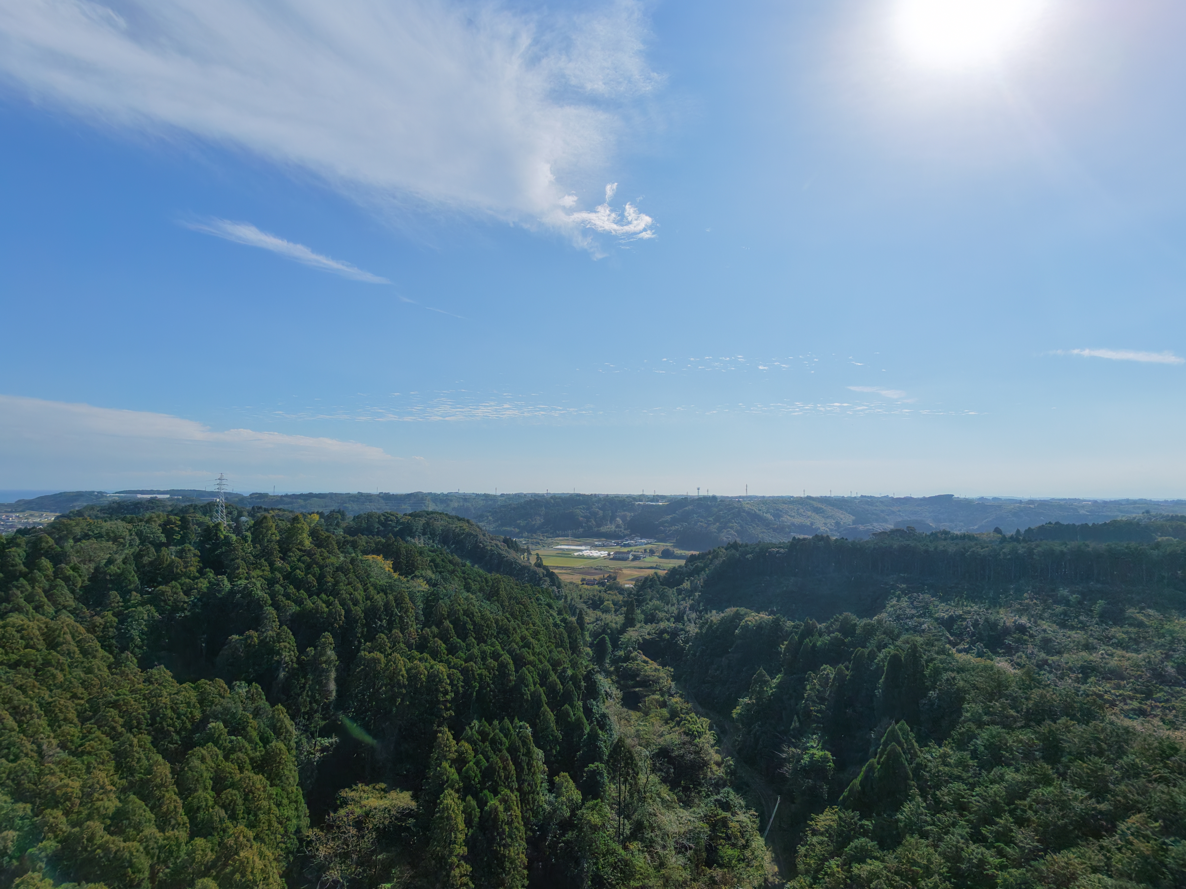 空撮時の静止画