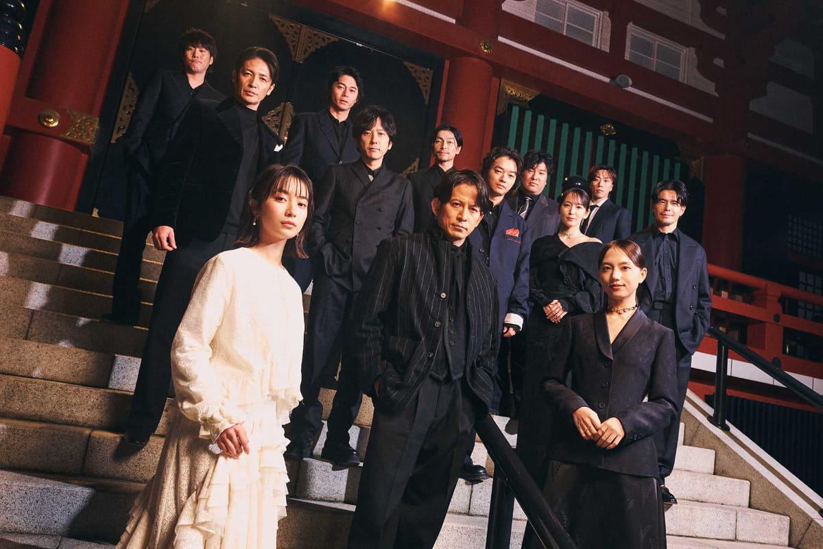 11月13日に浅草寺で行なわれたイベント「戦神祭 -始め-」に登場したキャストたち