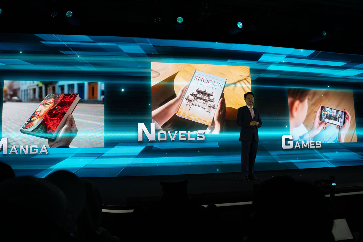 コミック・小説に加えゲームもストーリーの源泉に