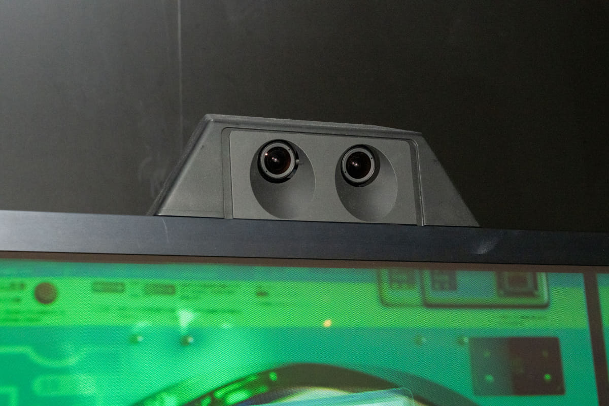 上部にカメラを搭載