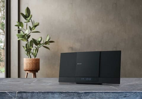 AUREX、棚や出窓に置ける縦型スリムなミニコンポ - AV Watch