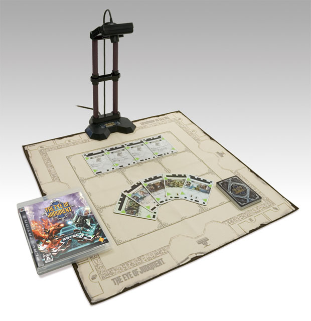 2007年に渡辺氏が開発した『THE EYE OF JUDGMENT』。ARを使ったカードゲームだが、実は本企画の源流でもあった<Br><span class="fnt-70">(C)Sony Computer Entertainment Inc.</span>