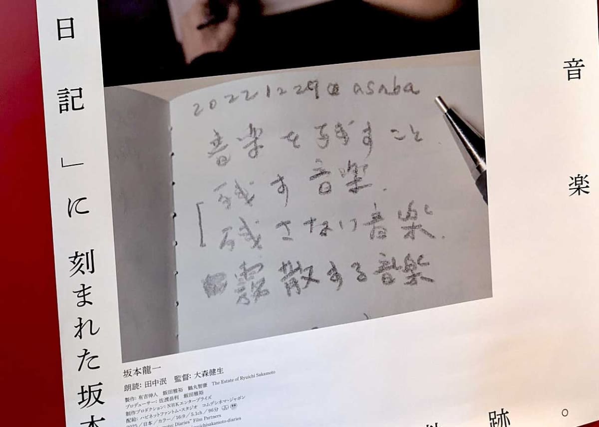 <span class="fnt-70">(C)“Ryuichi Sakamoto: Diaries” Film Partners</span>