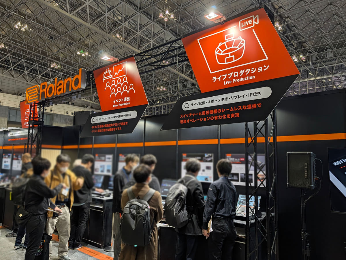 今や映像配信業界ではなくてはならない存在のローランド