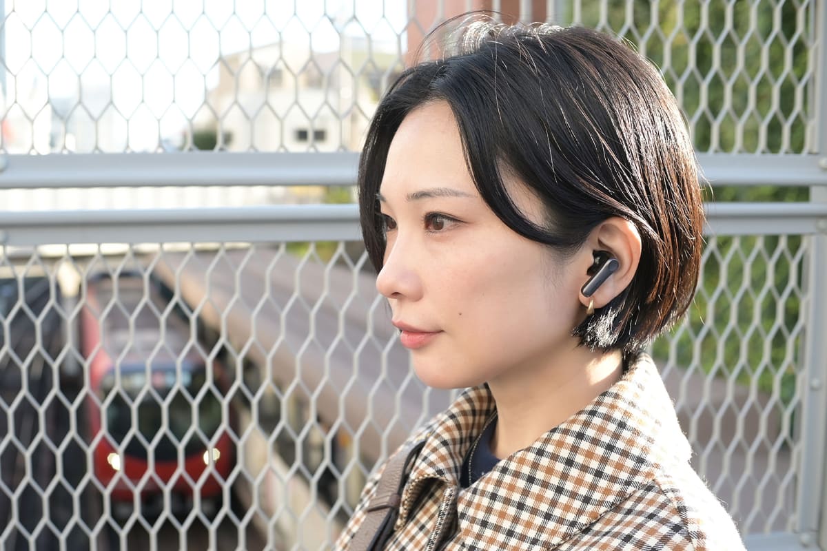 ノイズキャンセリングも使いやすさが秀逸です