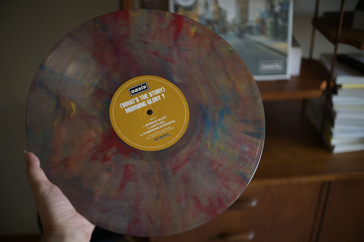 Amazon限定盤を入手。Sepia Marble Vinylが可愛い！レコードは黒以外で集める派