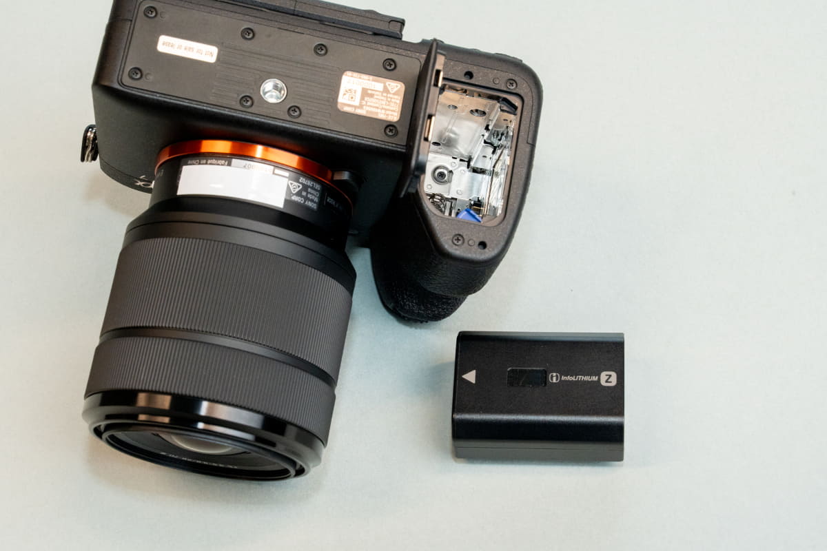 バッテリーは従来通り