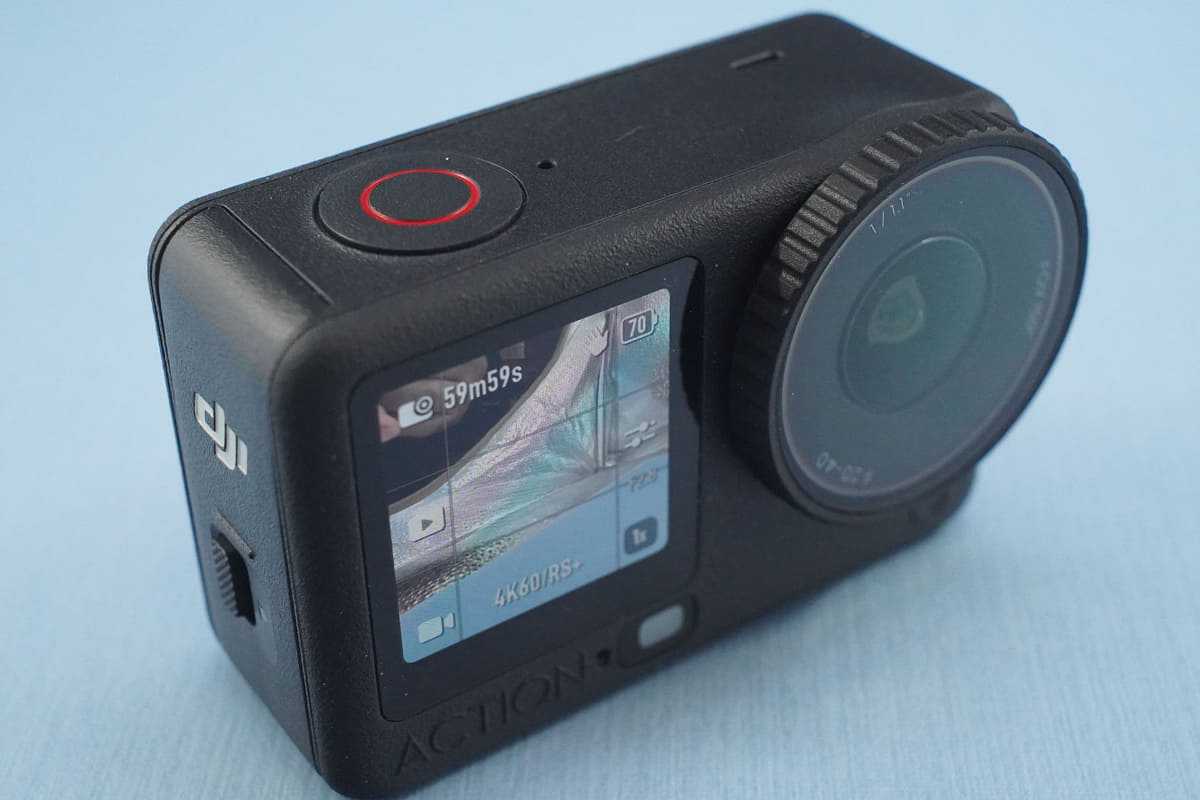 前モデルよりも若干大型化したOsmo Action 6