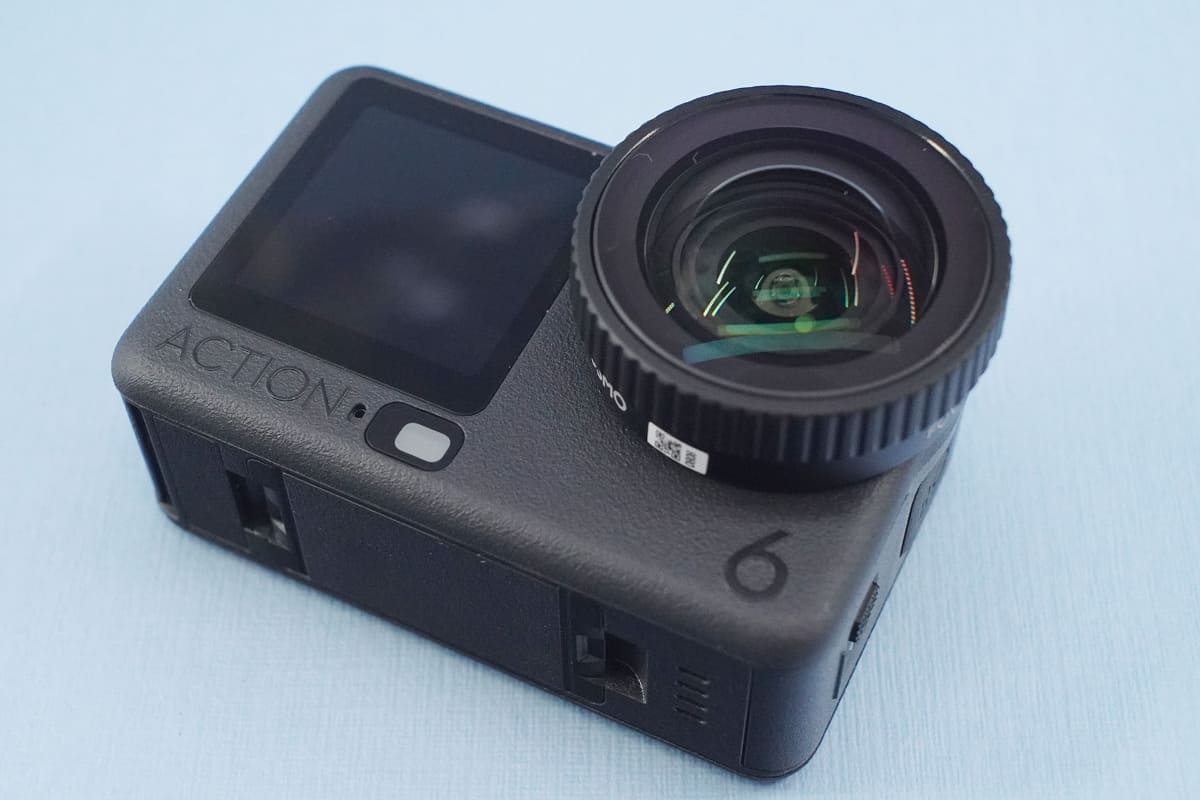 FOV BOOSTレンズを装着したところ