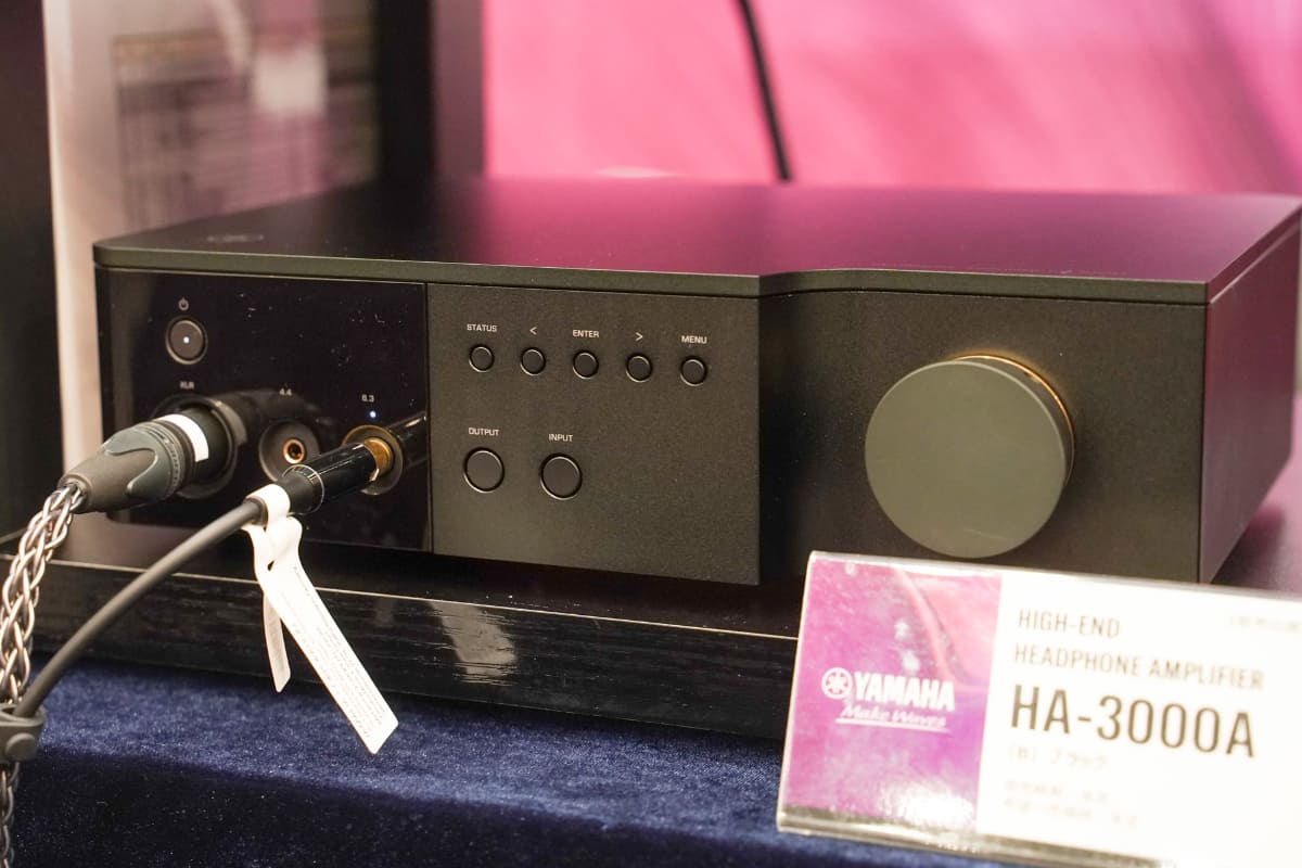 開発中のヘッドフォンアンプ「HA-3000A」