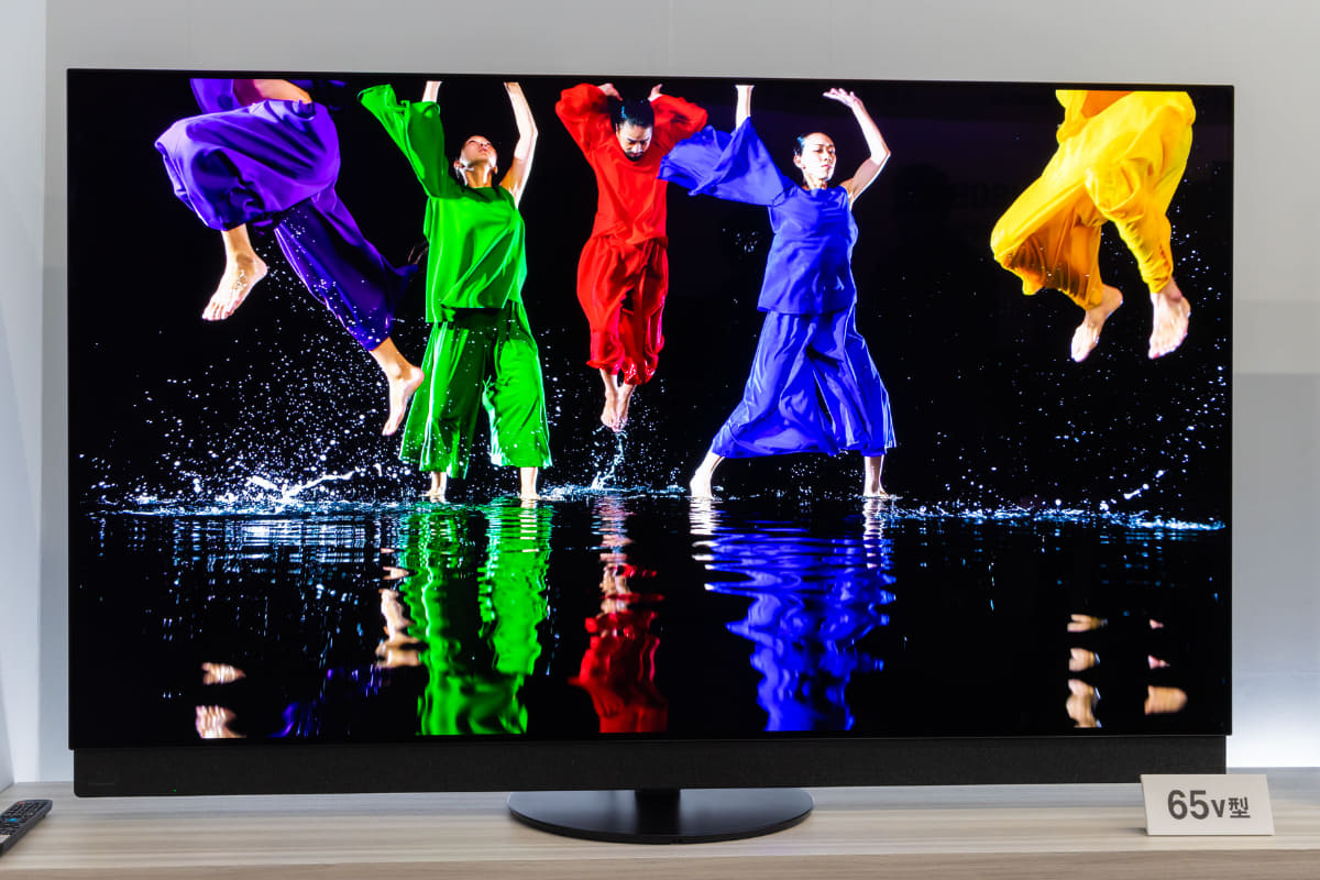 パナソニックの65型4K有機ELテレビ「TV-65Z95B」