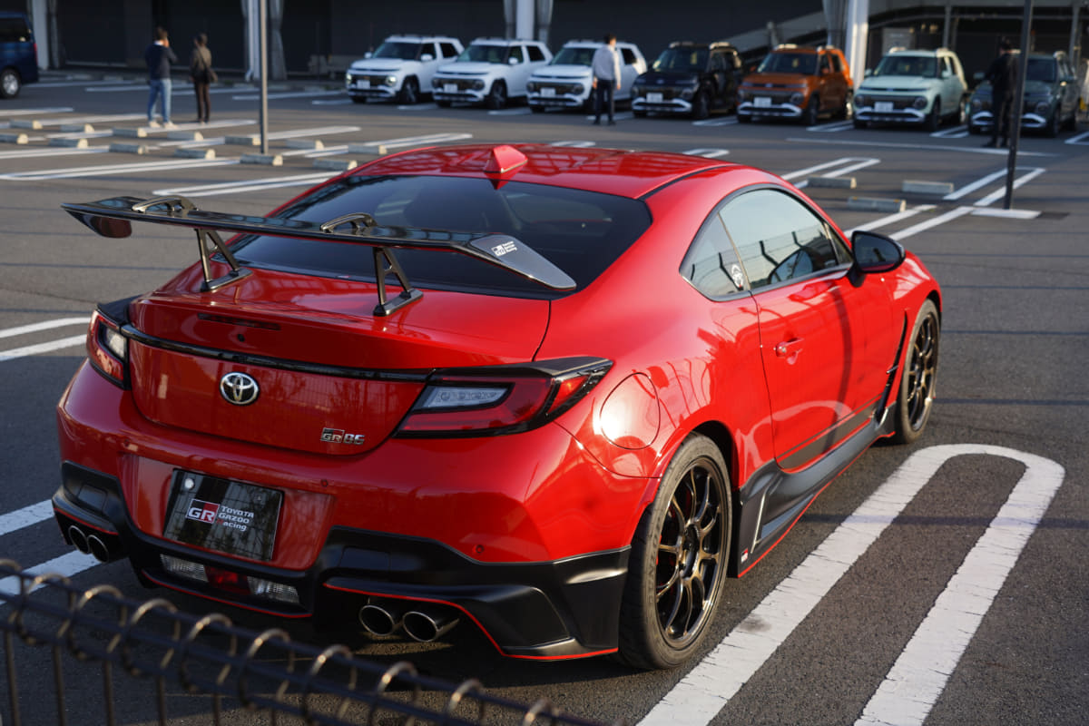 筆者のGR86の2025年仕様のエクステリア