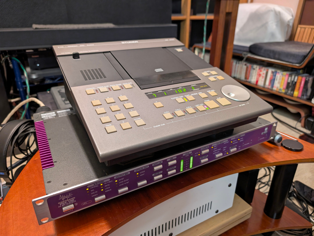 A730に「PSX-100」を組み合わせる。デジタル接続でもSTUDERの音色はしっかり残る