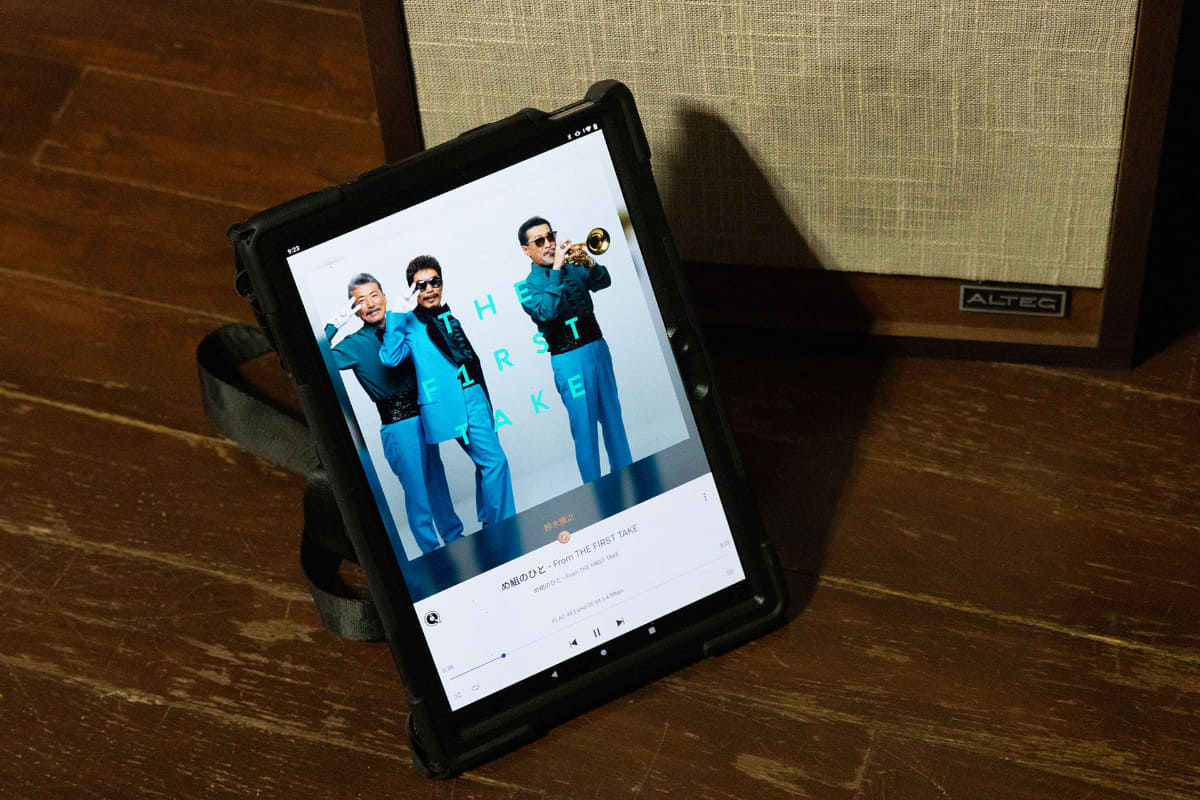Qobuz経由で、鈴木雅之の「め組のひと」をプレイ