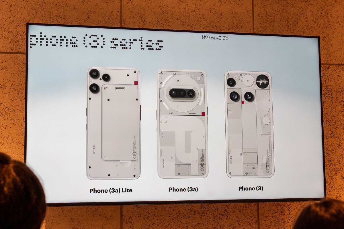 「Phone (3a) Lite」の登場により、日本でも「Phone (3)」シリーズは3機種展開に