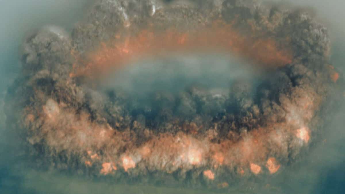 地球最大規模の縄文噴火の威力