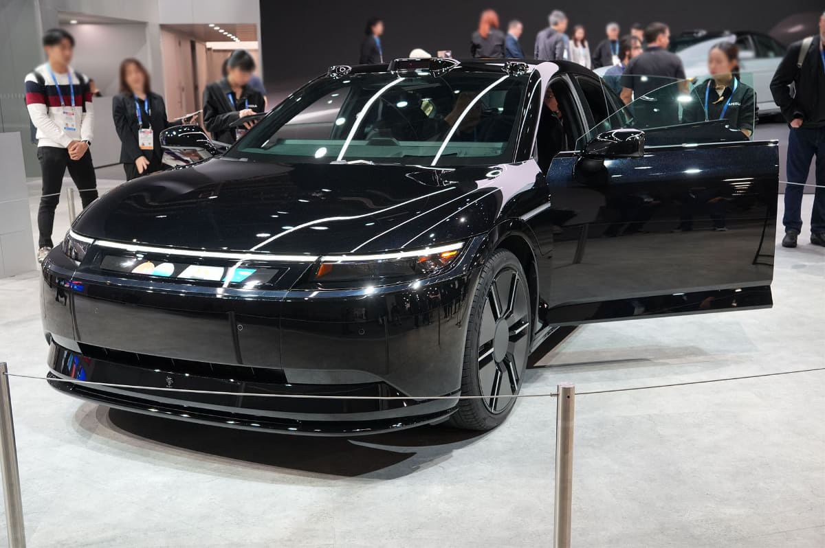 試乗したAFEELA 1