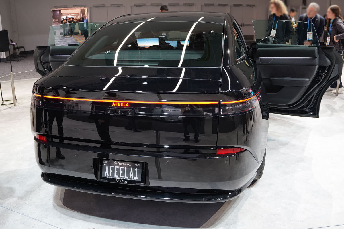 試乗したAFEELA 1