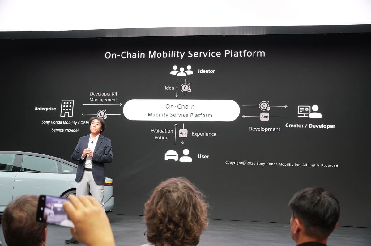 ブロックチェーンを使った「On-Chain Mobility Service Platform」を導入