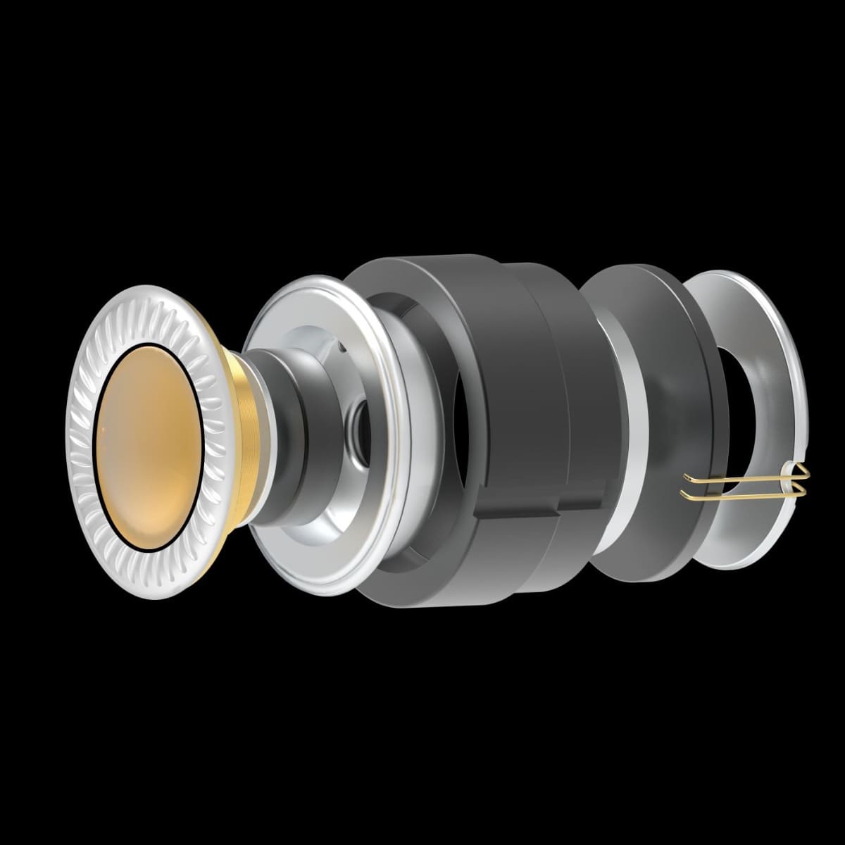 シングルダイナミックドライバー構成