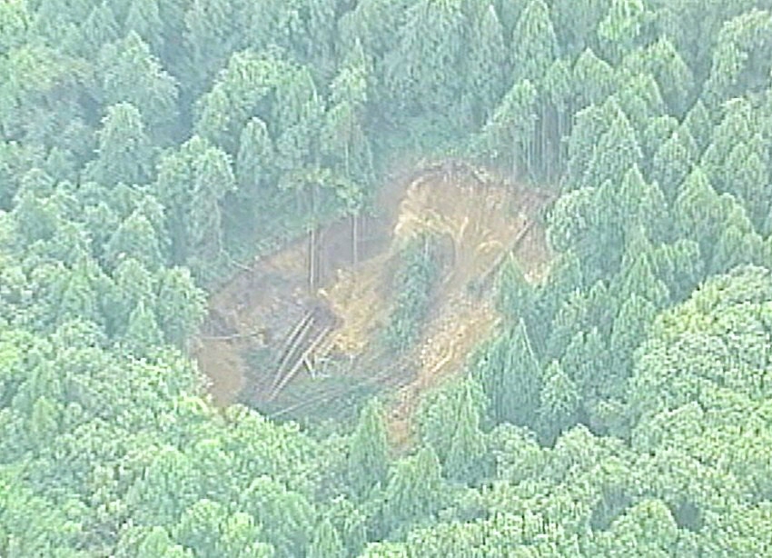 トンネルの崩落<br><span class="fnt-70">(C)NHK</span>