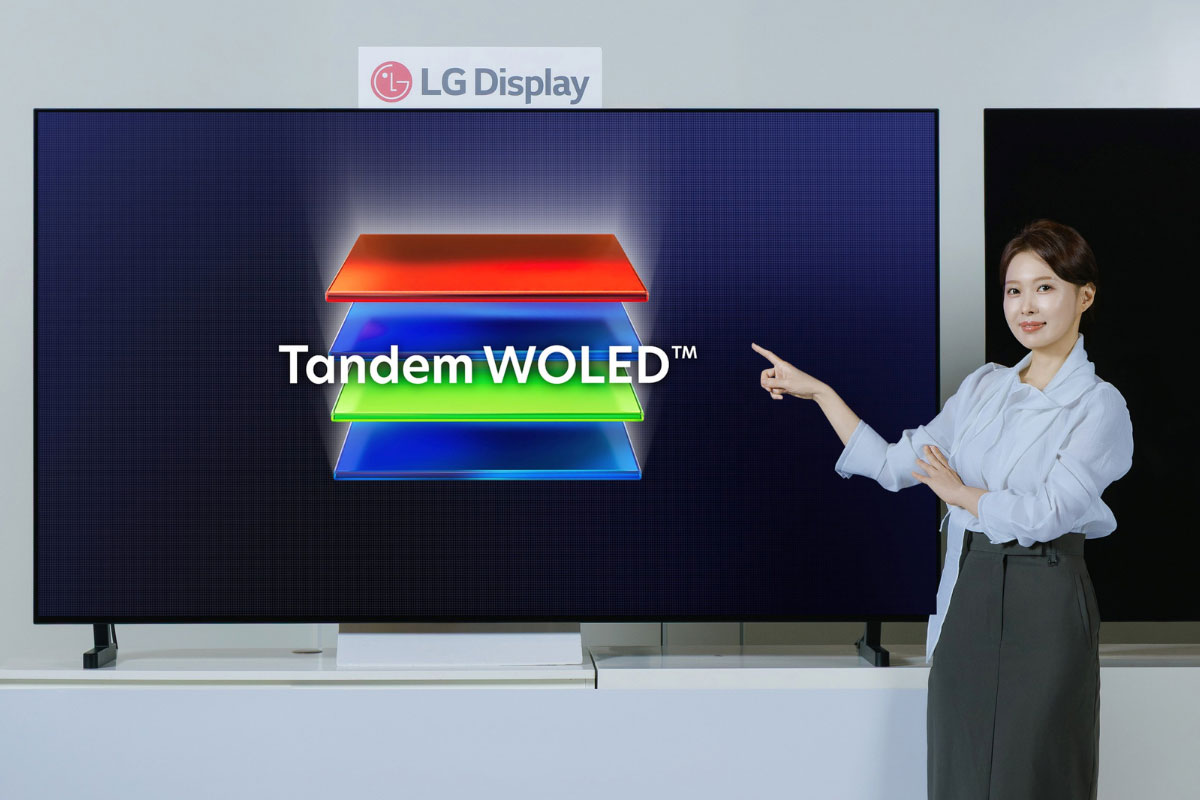 LGディスプレイが発表したピーク輝度4,500nitsのテレビ向け有機ELパネル