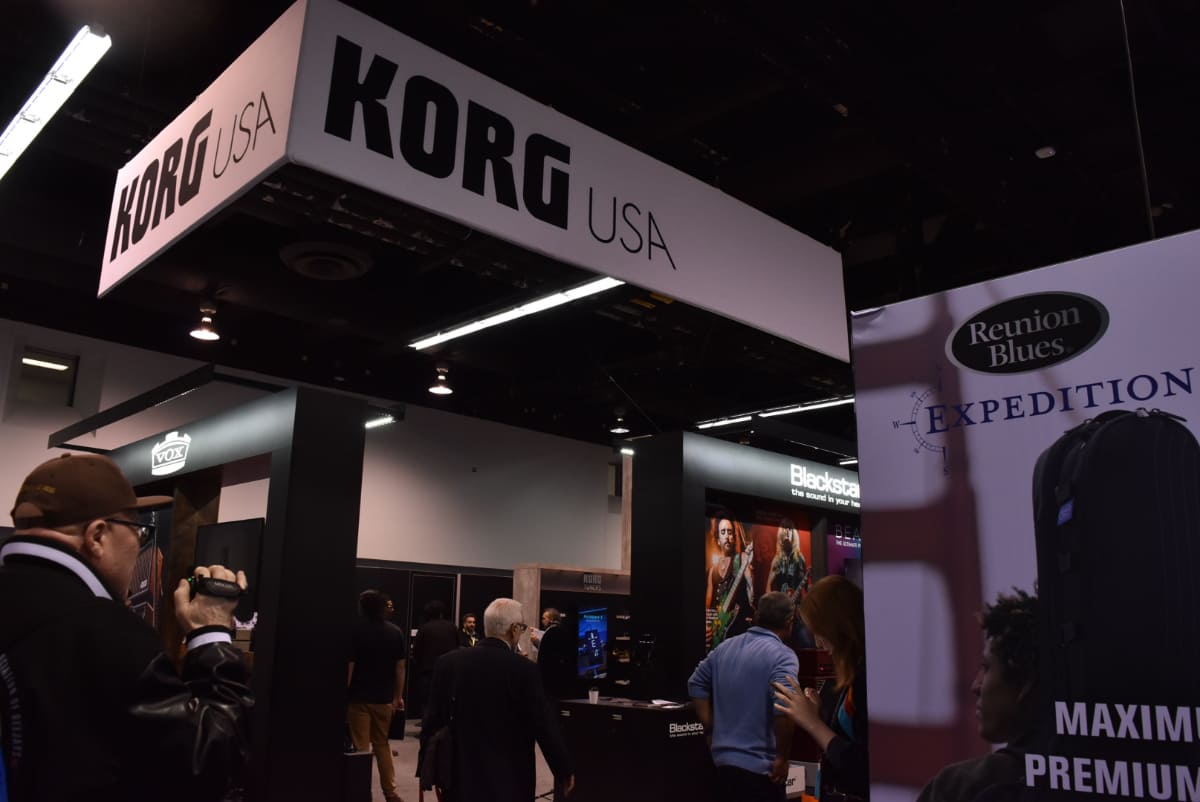 コルグのブース