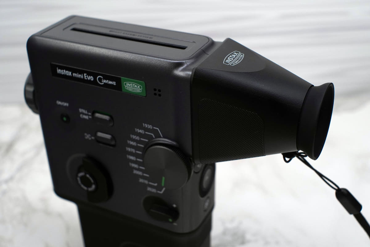 接眼での撮影も可能