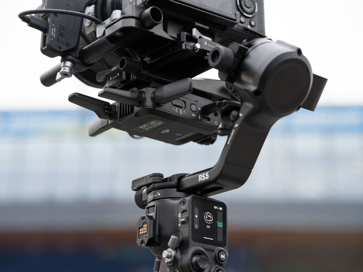 DJI SDR Transmissionを取り付けたところ