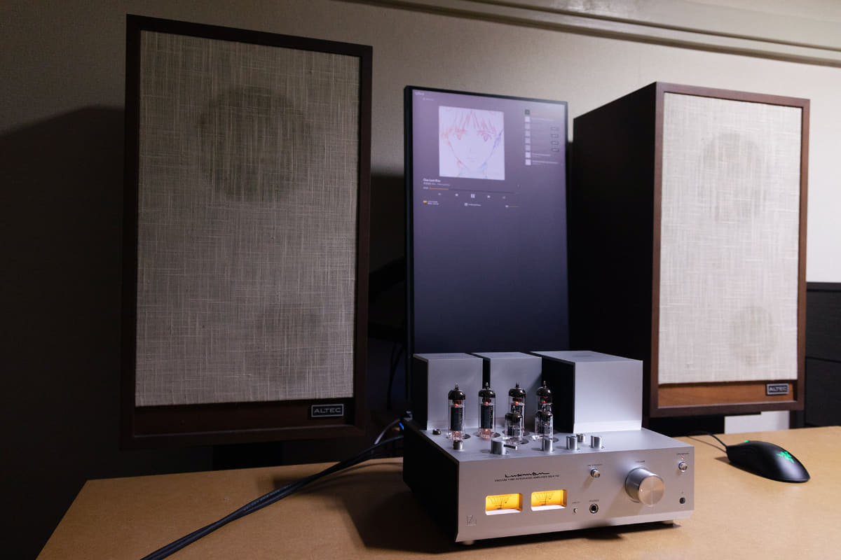 再生している様子