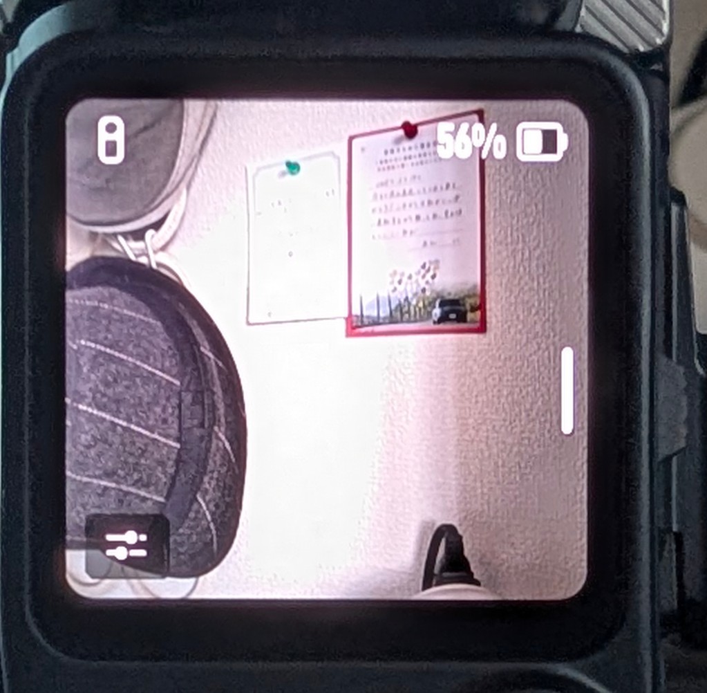 Bluetooth接続でも映像をリアルタイムでモニターできる