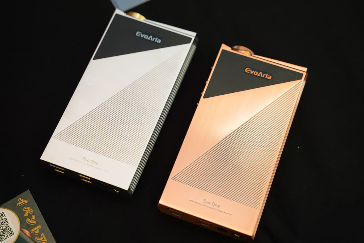左から「EvoOne Cu」と「EvoOne Ti」