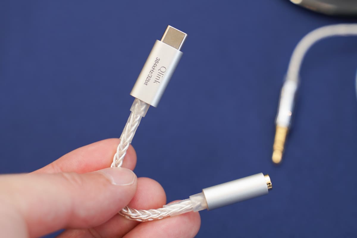 3.5mm出力のハイレゾDACアダプタ「Qlink-C」