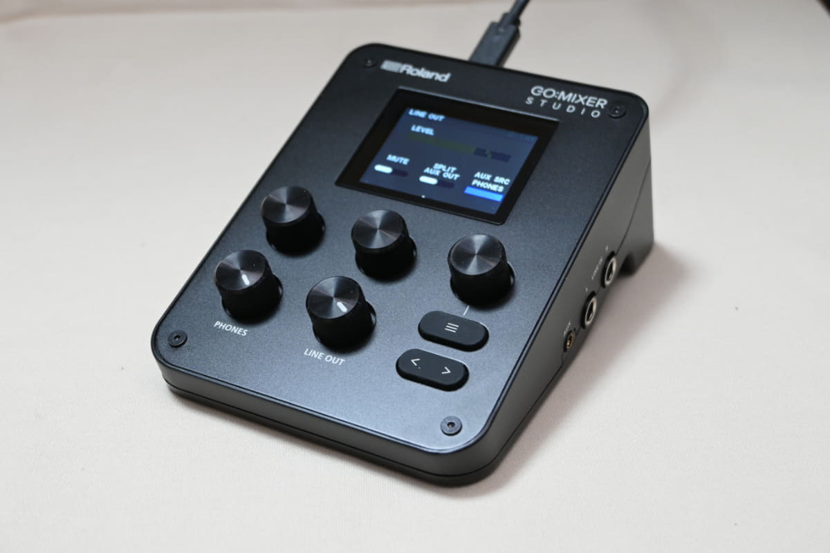 ローランドのオーディオインターフェイス「GO:MIXER STUDIO」