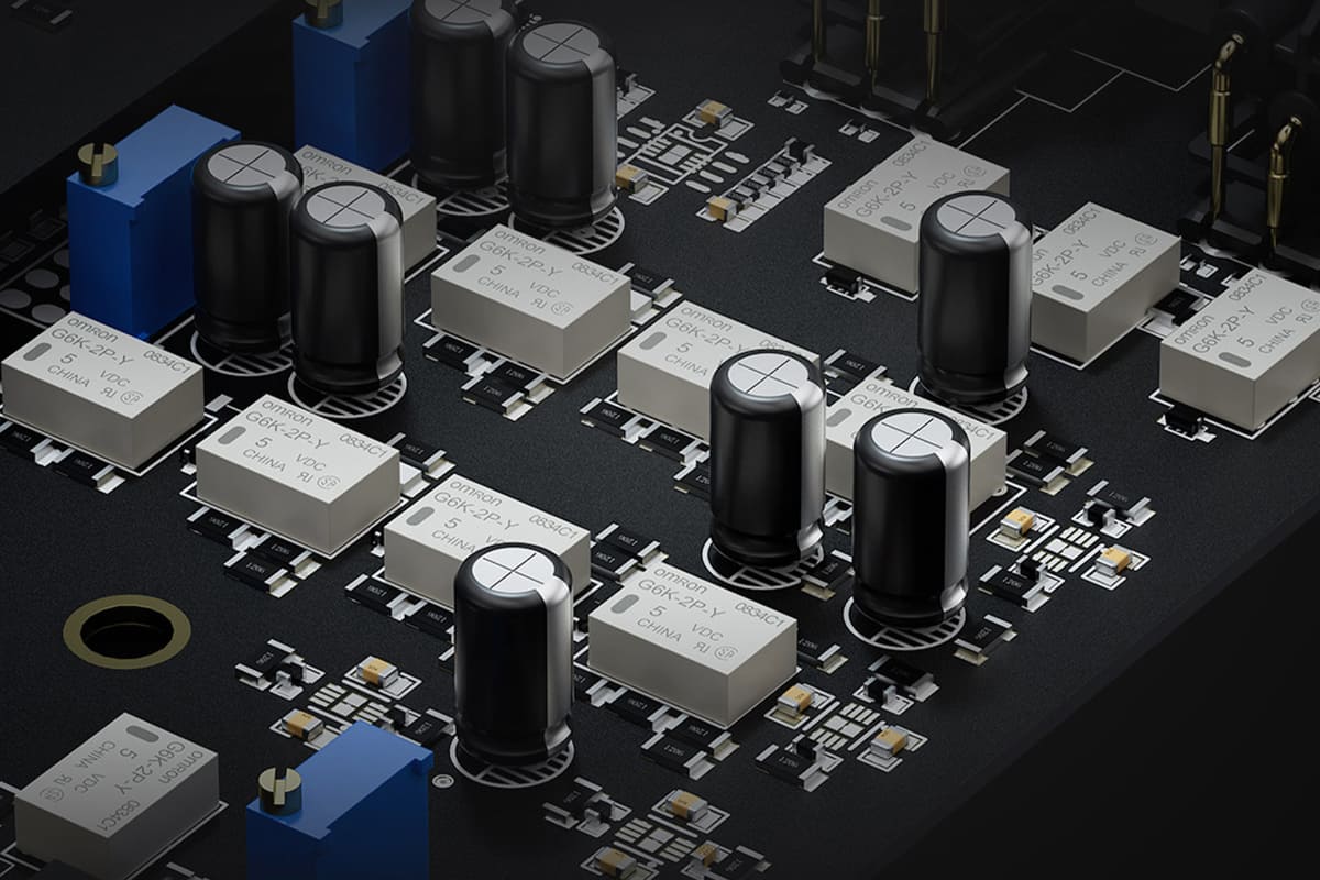 リレー式ボリュームコントロール