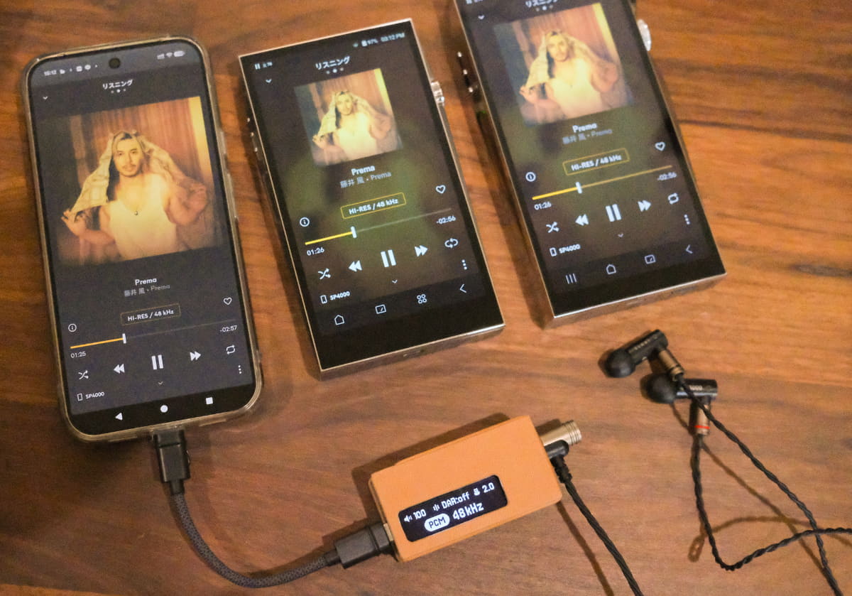 SP4000、SP3000とも比較した