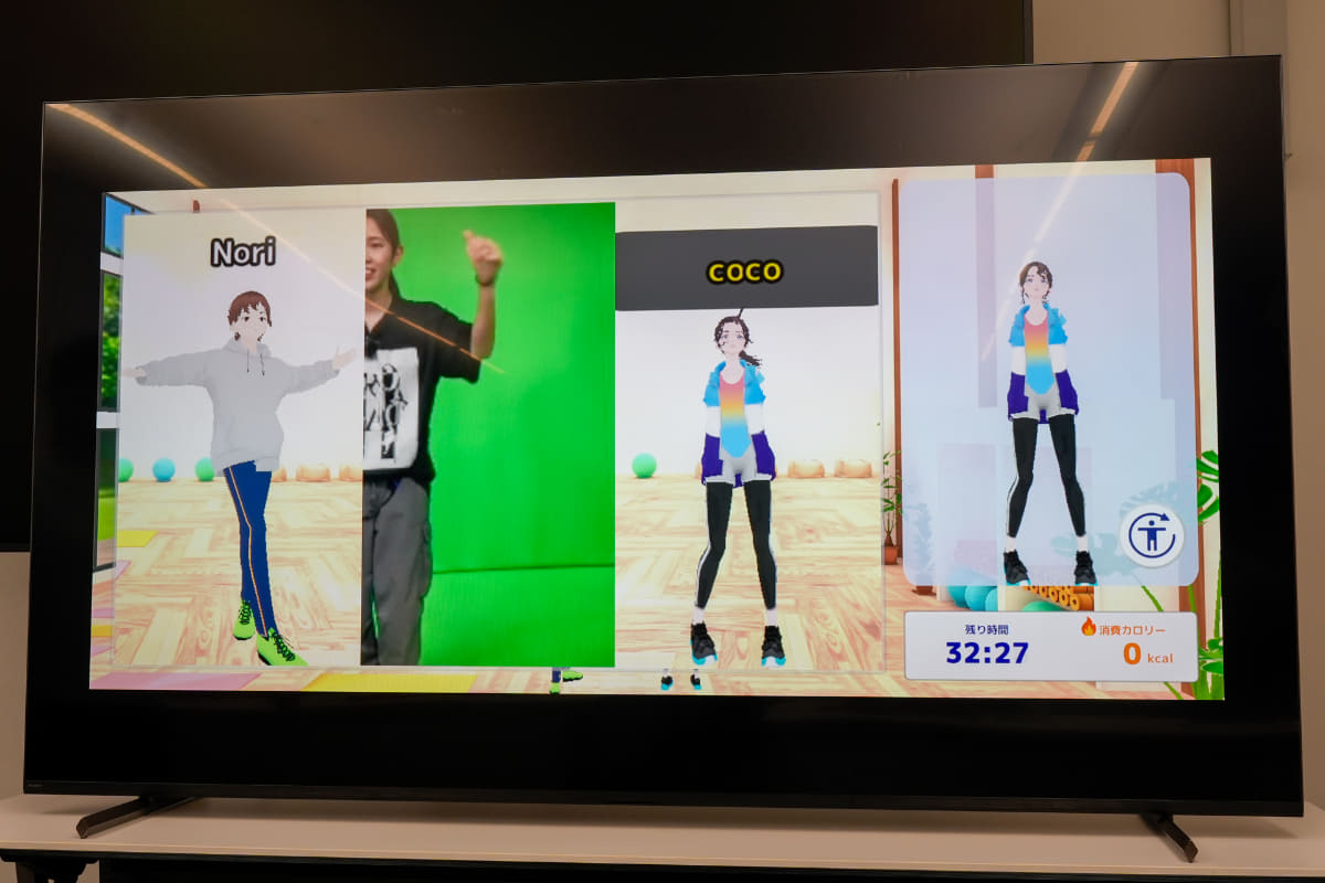 カメラやレイアウトが変わる