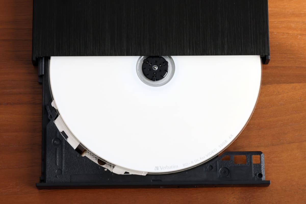 ディスクをセットする