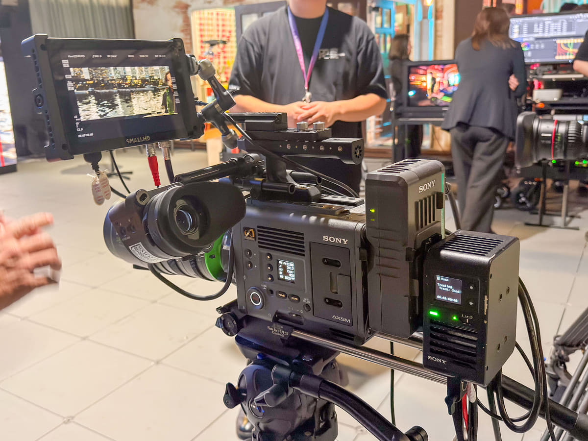 カメラの後ろについているのがプロセッシングボックス