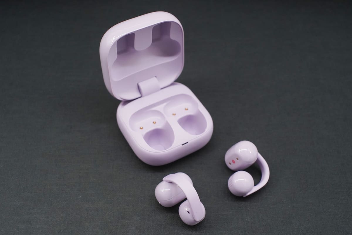 印象的なラベンダーカラー