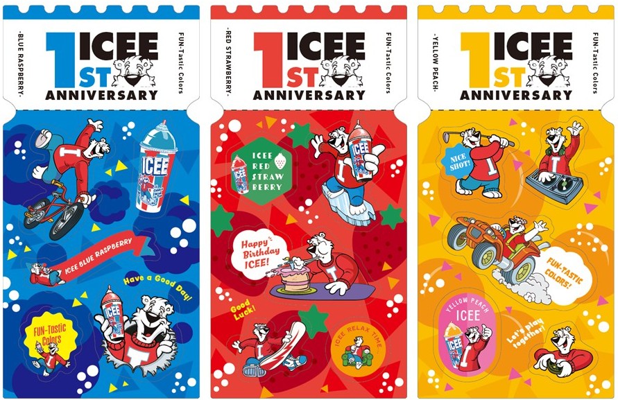 「1st anniversaryステッカー」イメージ