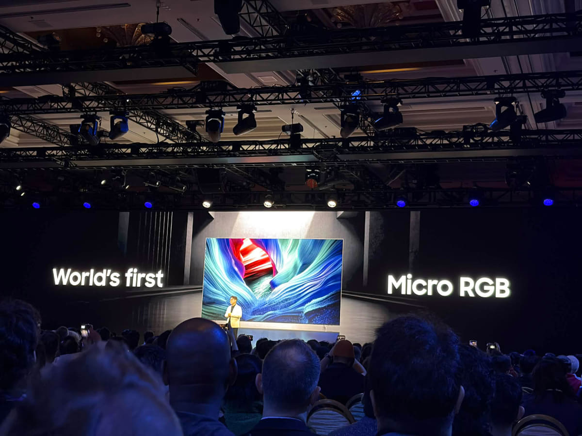 サムスンのCES 2026プレスカンファレンスより