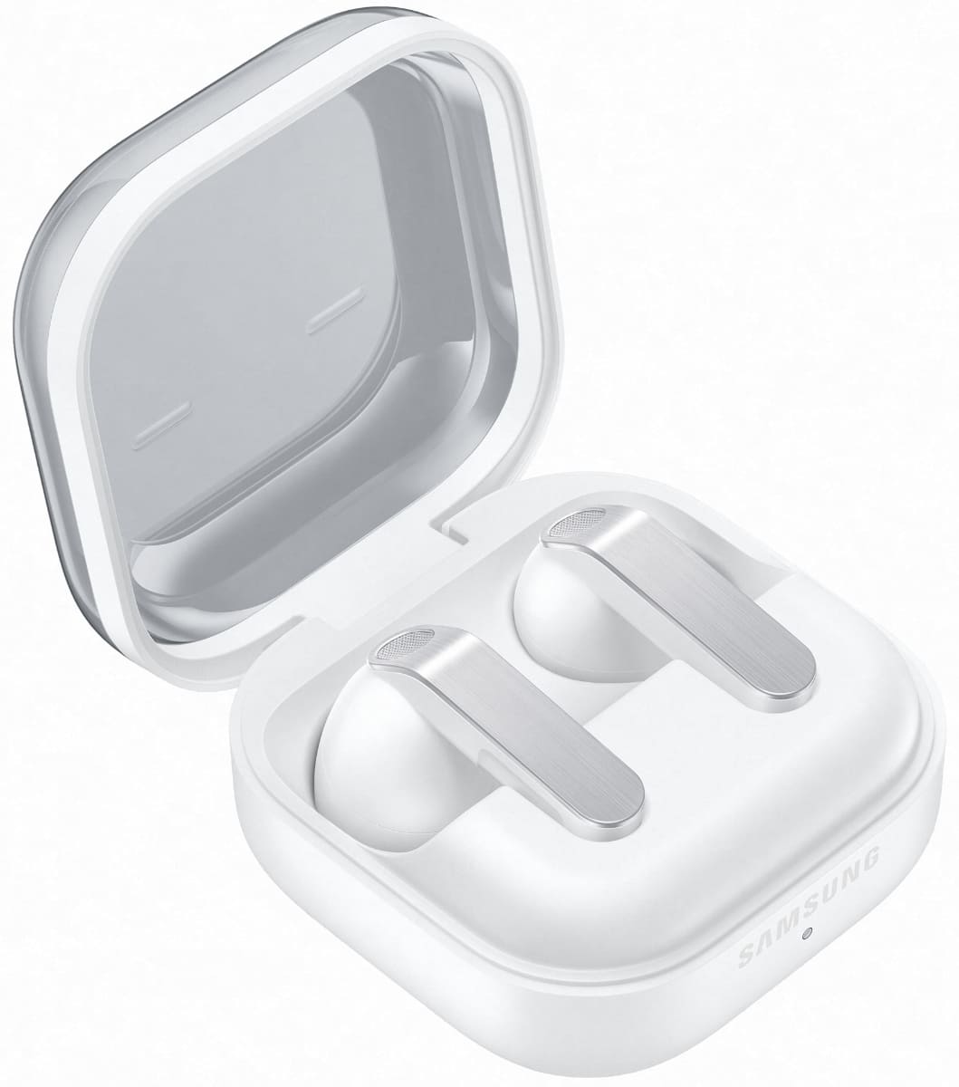 Samsung Galaxy Buds4 ホワイト ケース込