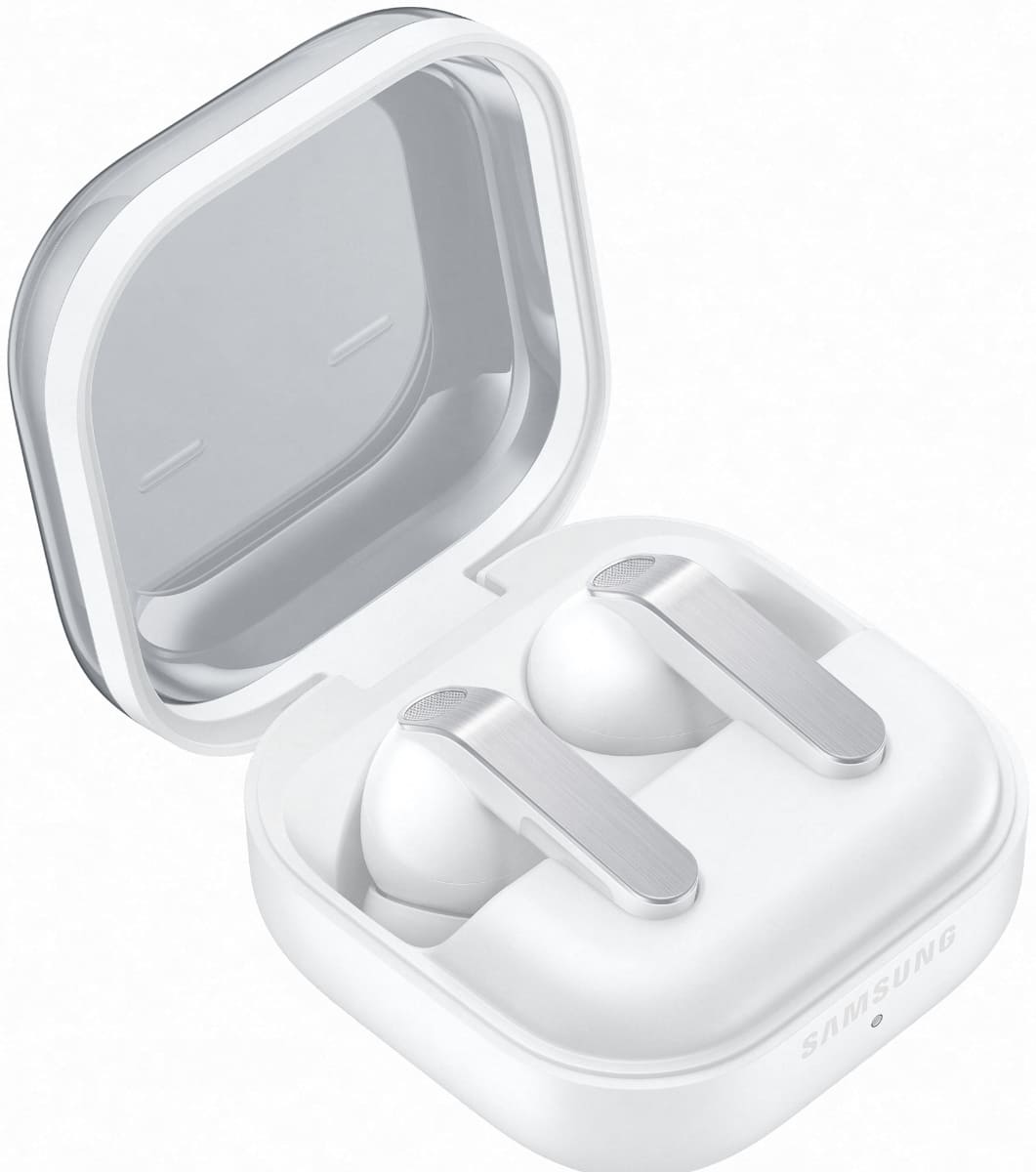 Samsung Galaxy Buds4 Pro ホワイト ケース込