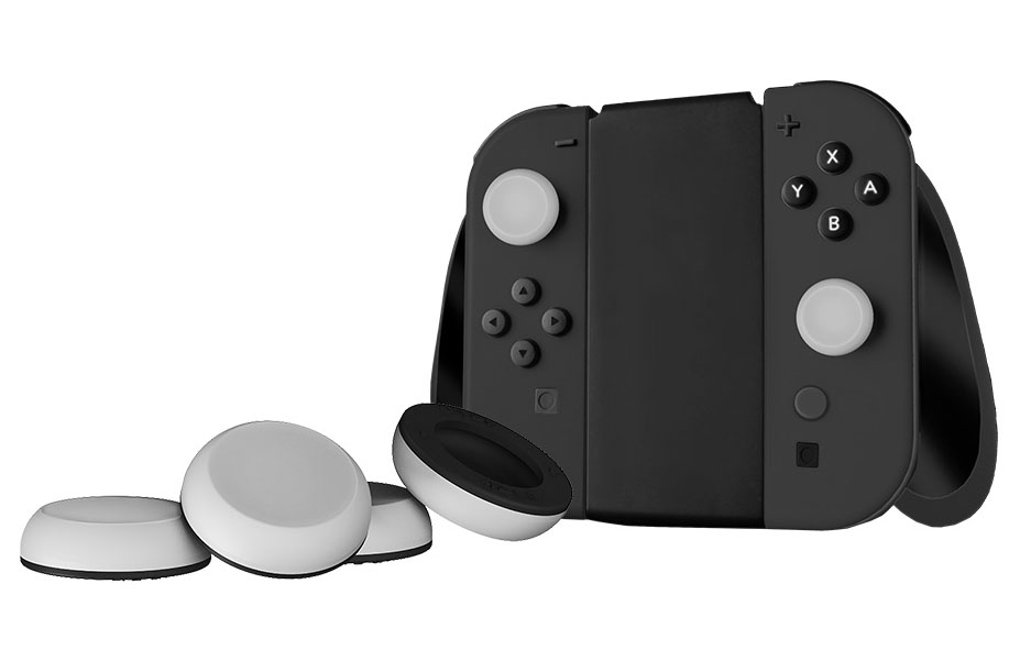 Switch 2 Pro コントローラーに取り付けたところ